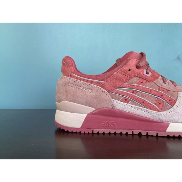 Asics x Concepts Gel Lyte 3 "Otoro" Coral Pink Men's Size 8 1203A121-700 - Picture 4 of 12